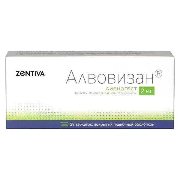 АЛВОВИЗАН 2 МГ №28 ТБ.П/О