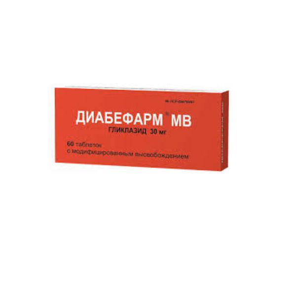 ДИАБЕФАРМ МВ 60 МГ №30 ТБ.ПРОЛОНГ.
