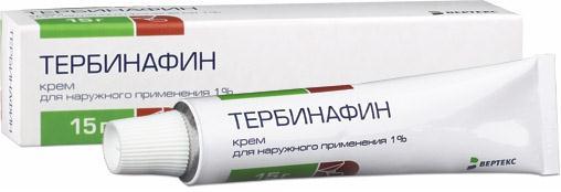 ТЕРБИНАФИН 1% 15,0 КРЕМ/ВЕРТЕКС/