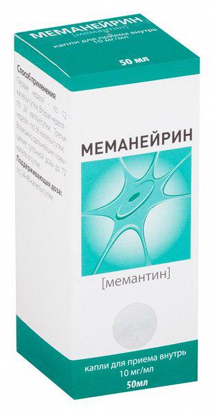 МЕМАНЕЙРИН 50МЛ КАП.Д/ПРИЕМ.ВН.
