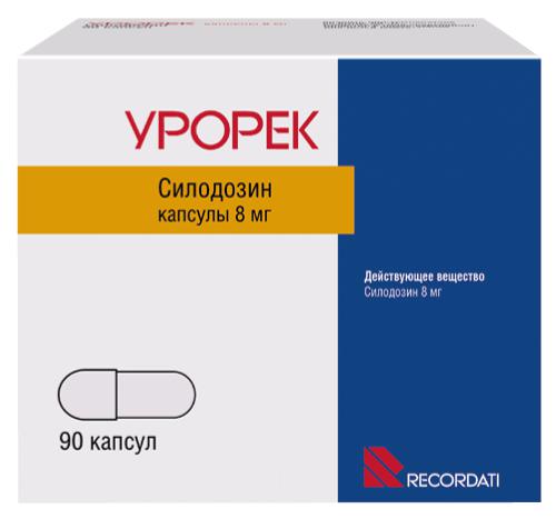 УРОРЕК 8 МГ №90 КАПС.