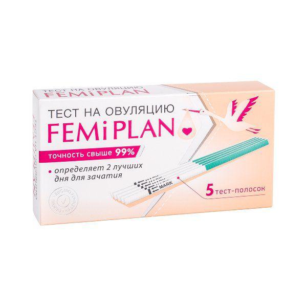 ТЕСТ НА ОВУЛЯЦИЮ FEMiPLAN 25мМЕ №5