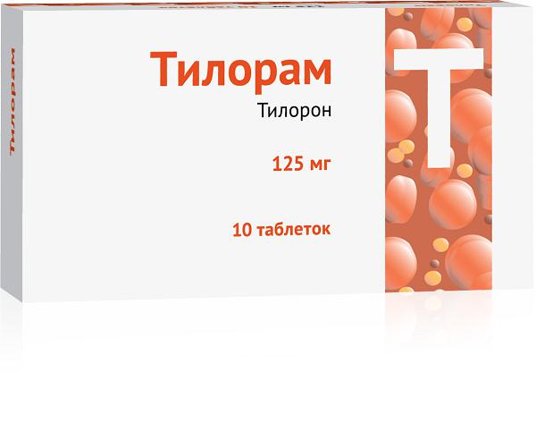 ТИЛОРОН 125 МГ №10 ТБ.П/О /ОЗОН/