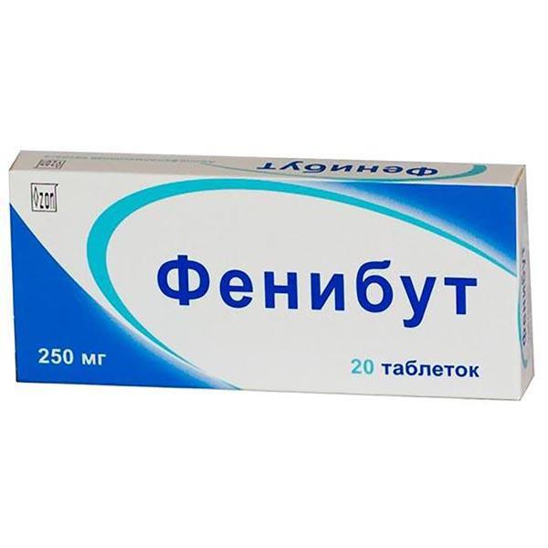 ФЕНИБУТ 250 МГ №20 ТБ. /ОЗОН/
