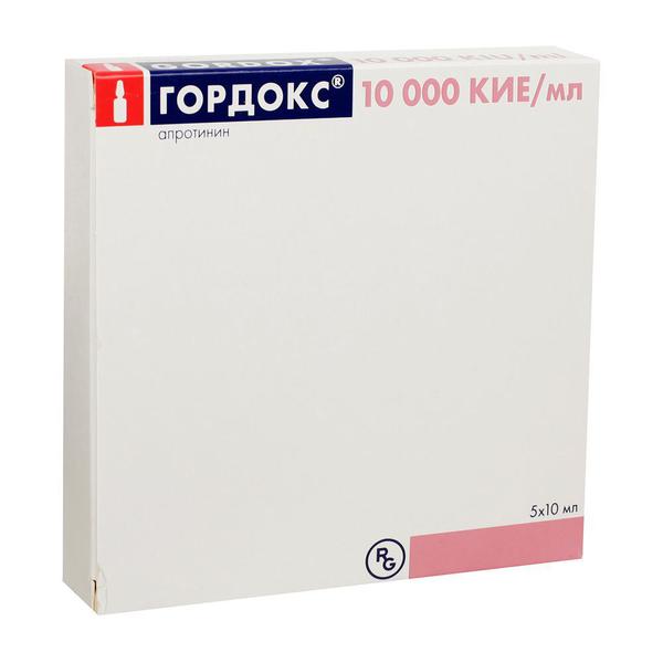 ГОРДОКС 100000 ЕД/10 МЛ № 5