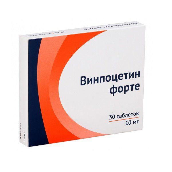 ВИНПОЦЕТИН ФОРТЕ 10 МГ №30 ТАБ/ОЗОН/