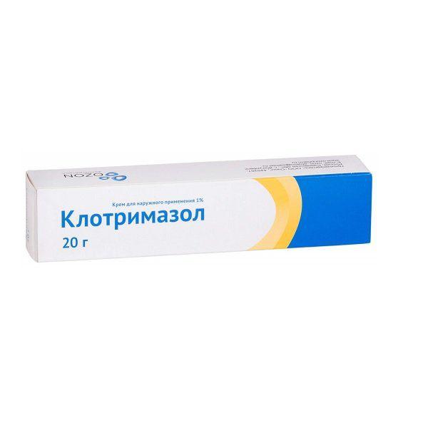КЛОТРИМАЗОЛ 1% 20.0 КРЕМ /ОЗОН/