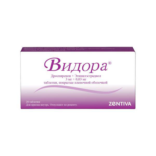 ВИДОРА 3 МГ+30 МКГ №21+7 ТБ.П/О