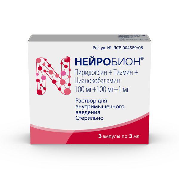НЕЙРОБИОН 3 МЛ №3 Р-Р В/М