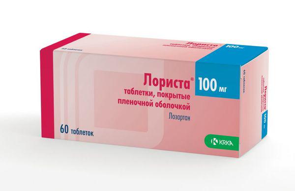 ЛОРИСТА 100 МГ №60 ТБ.П/О