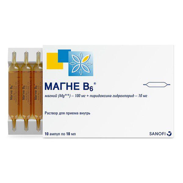 МАГНЕ В6 10 МЛ №10 /ВНУТРЕННЕЕ/