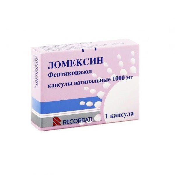 ЛОМЕКСИН 1000 МГ №1 КАПС.ВАГ.