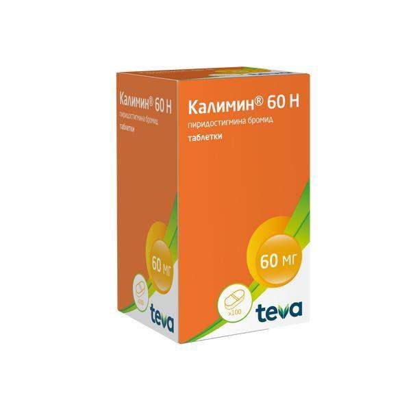 КАЛИМИН 60 Н 60 МГ №100 ТБ.
