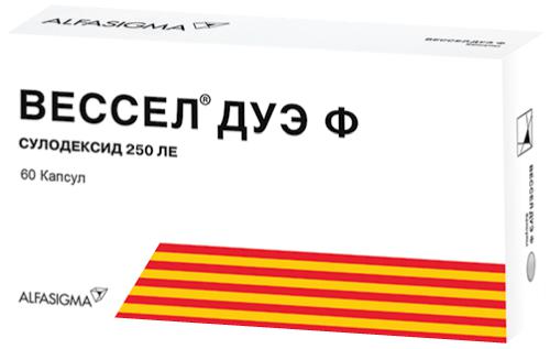 ВЕССЕЛ ДУЭ Ф 250 ЛЕ №60 КАПС.
