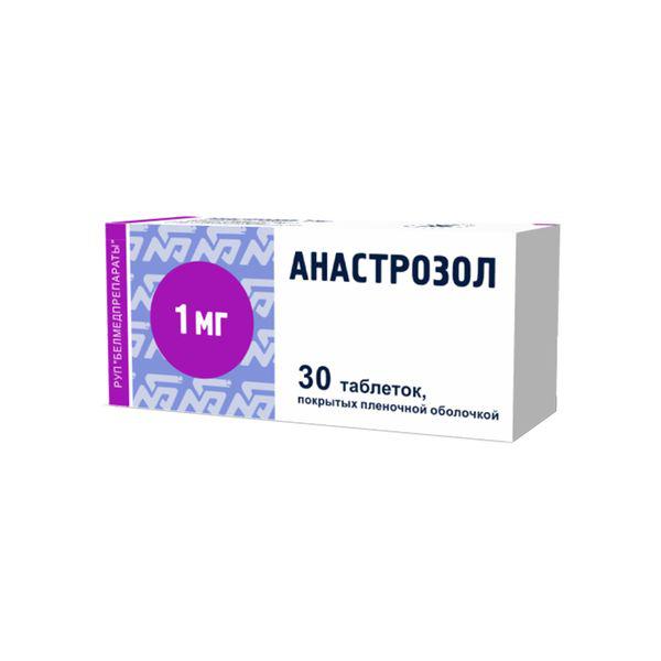 АНАСТРОЗОЛ 1 МГ №30 ТБ.П/О /БЕЛМЕДПРЕПАРАТЫ/
