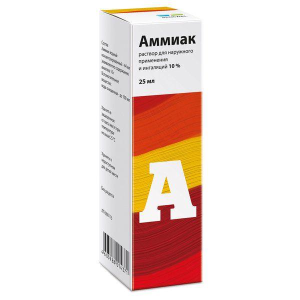 АММИАК 10% 25 МЛ ТЮБ-КАП /РЕНЕВАЛ/