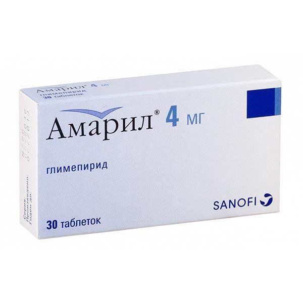 АМАРИЛ 4 МГ №30 ТБ.