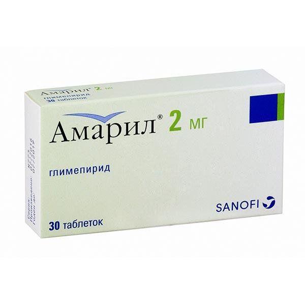 АМАРИЛ 2 МГ №30 ТБ.