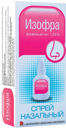 ИЗОФРА 15 МЛ СПРЕЙ