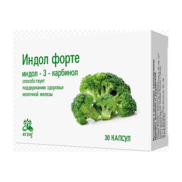 ИНДОЛ ФОРТЕ №30 КАПС.