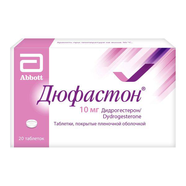 ДЮФАСТОН 10 МГ №20 ТБ.П/О