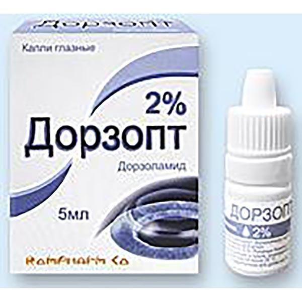 ДОРЗОПТ 2% 5 МЛ ГЛ.КАПЛИ