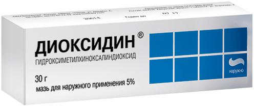 ДИОКСИДИН 5% 30.0 МАЗЬ