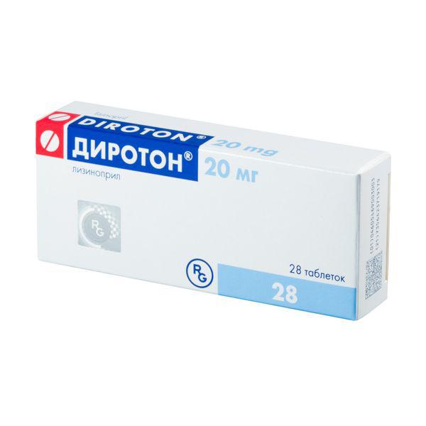 ДИРОТОН 20 МГ №28 ТБ.