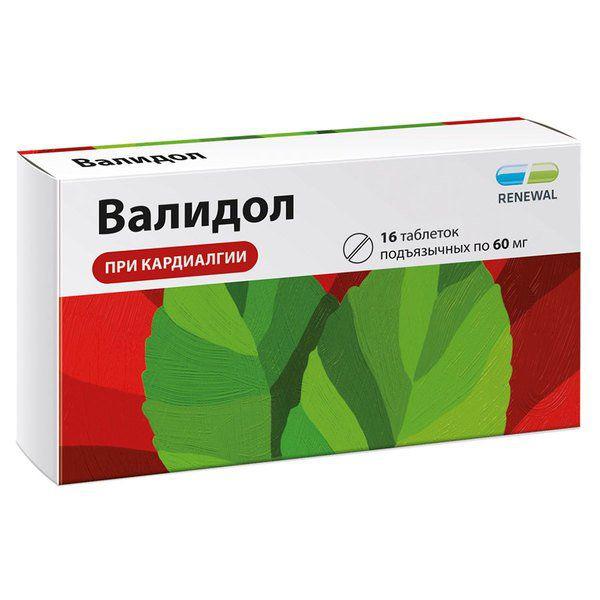 ВАЛИДОЛ 0,06 №16 ТБ. /РЕНЕВАЛ/