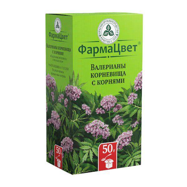 ВАЛЕРИАНА КОРНЕВИЩЕ С КОРНЯМИ 50.0