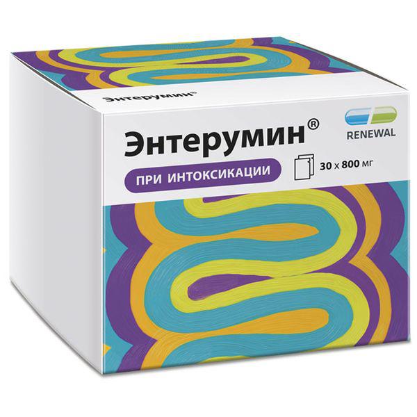 ЭНТЕРУМИН ПОР. Д/ПРИГ. СУСП. 800 МГ №30 ПАК.