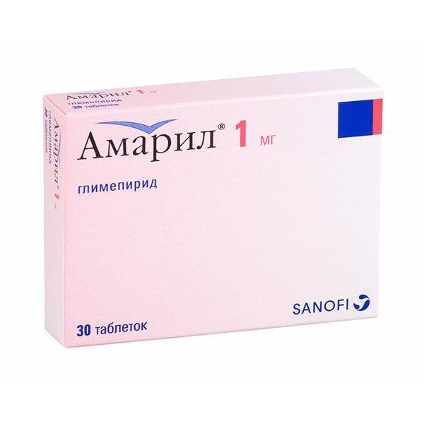 АМАРИЛ 1 МГ №30 ТБ.