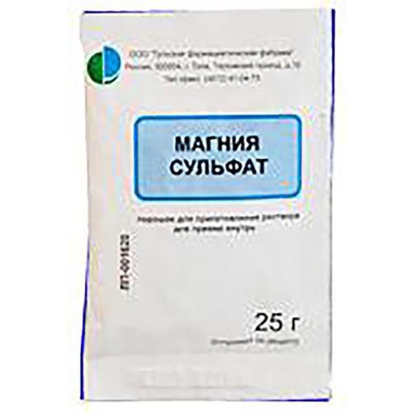 МАГНИЯ СУЛЬФАТ 25.0