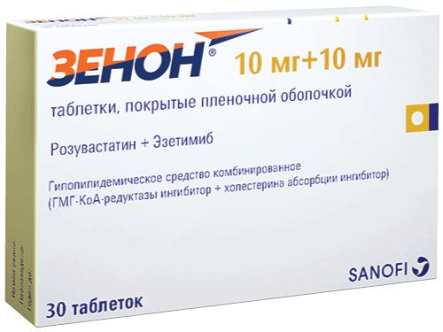 ЗЕНОН 10МГ+10МГ №30 ТАБЛ. П/О