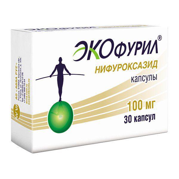 ЭКОФУРИЛ 100 МГ №30 КАПС.