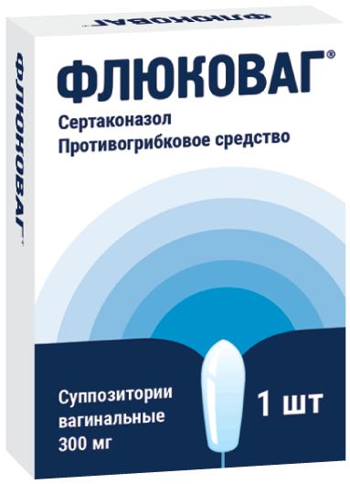 ФЛЮКОВАГ СУПП. ВАГИН. 300МГ №1