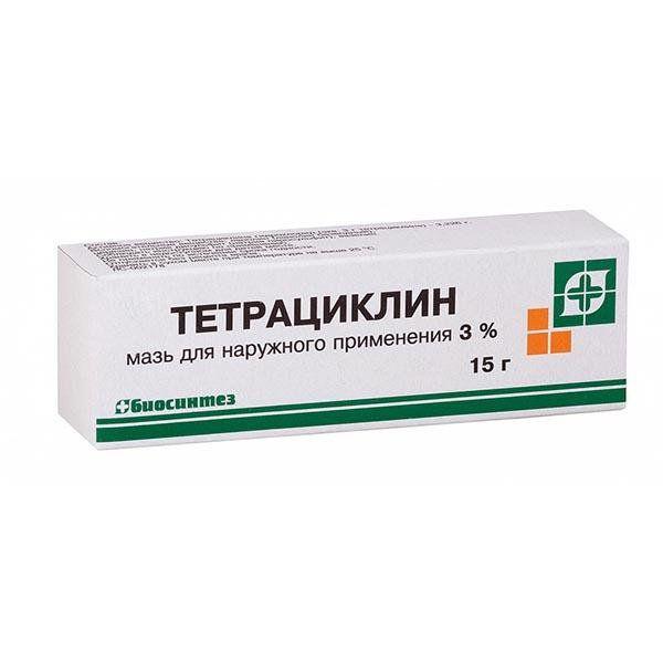 ТЕТРАЦИКЛИНОВАЯ 3% 15.0 МАЗЬ /БИОСИНТЕЗ/