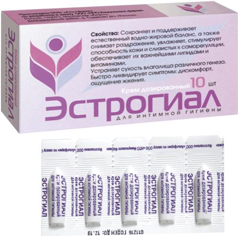 ЭСТРОГИАЛ КРЕМ Д/ИНТИМ.ГИГИЕНЫ №10
