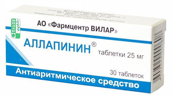 АЛЛАПИНИН 25 МГ №30 ТБ.