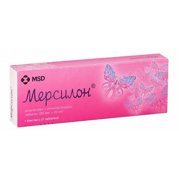 МЕРСИЛОН 150 МКГ +20 МКГ №21 ТБ.
