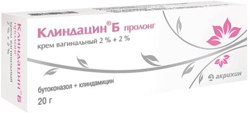 КЛИНДАЦИН Б ПРОЛОНГ 2%+2% 19,0 ВАГ.КРЕМ