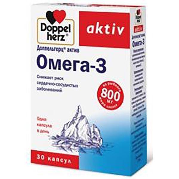 ДОППЕЛЬГЕРЦ АКТИВ ОМЕГА-3 №80 КАПС.