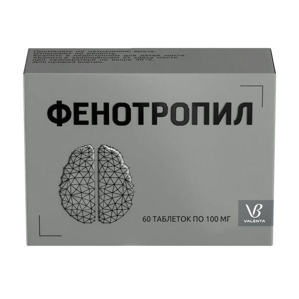 ФЕНОТРОПИЛ 100МГ №60 ТБ.