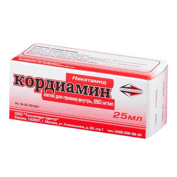 КОРДИАМИН 25% 25 МЛ