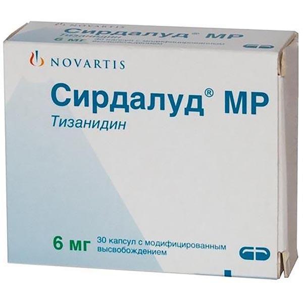 СИРДАЛУД МР 6 МГ №30 КАПС.