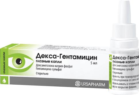 ДЕКСА-ГЕНТАМИЦИН 5 МЛ ГЛ. КАПЛИ