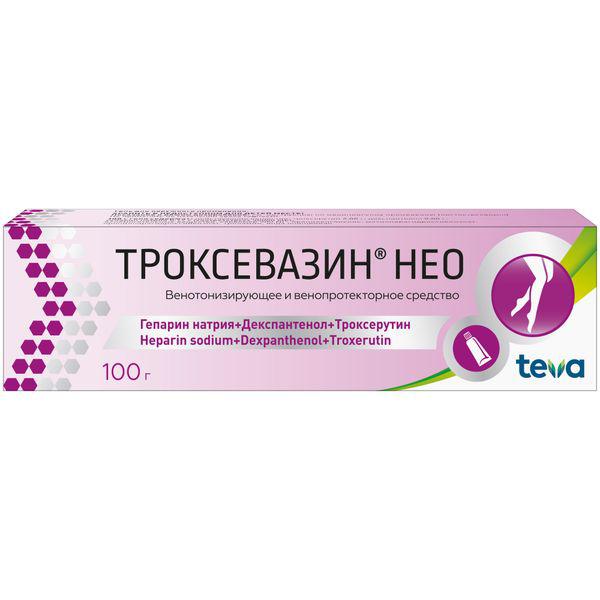 ТРОКСЕВАЗИН НЕО 100.0 ГЕЛЬ