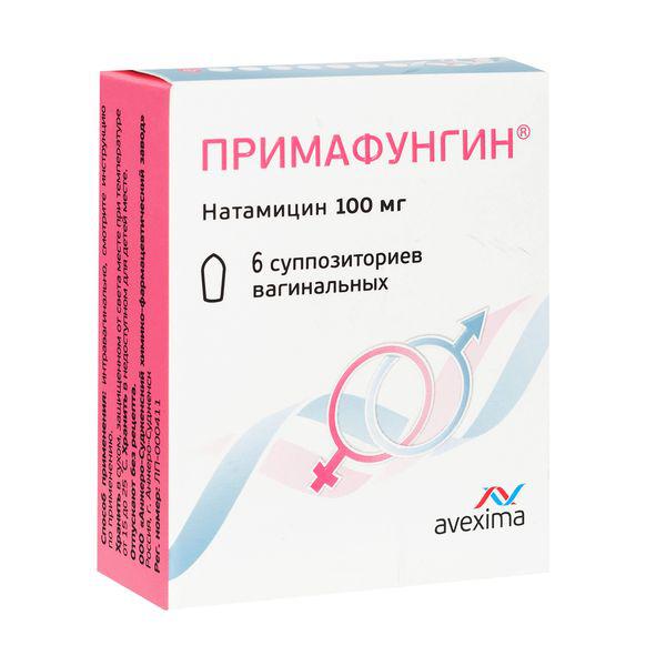 ПРИМАФУНГИН 100МГ №6 СУПП.ВАГ.