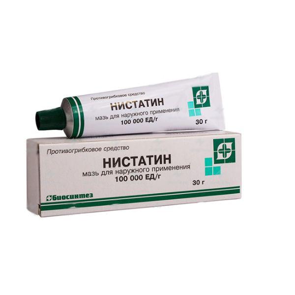 НИСТАТИНОВАЯ МАЗЬ 100000 ЕД 30.0