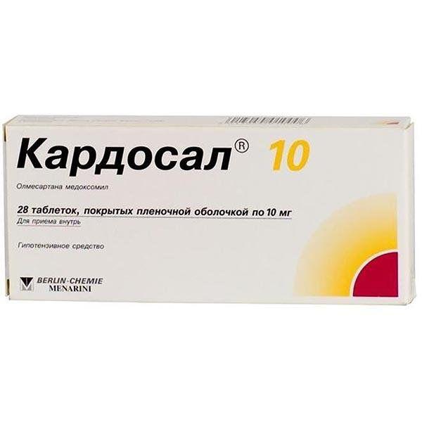 КАРДОСАЛ 10 МГ №28 ТБ.П/О